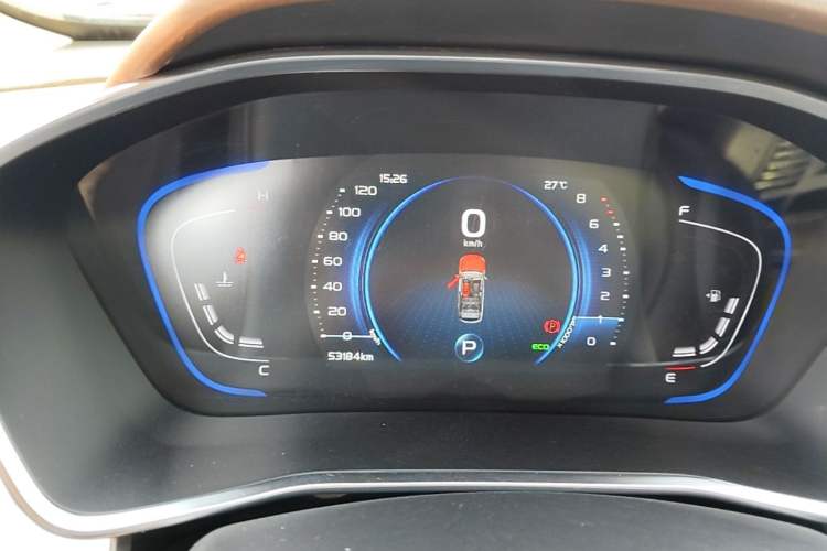 Used Geely Auto Coolray 2019 260T DCT Explorer China VI Standard Instrument Cluster