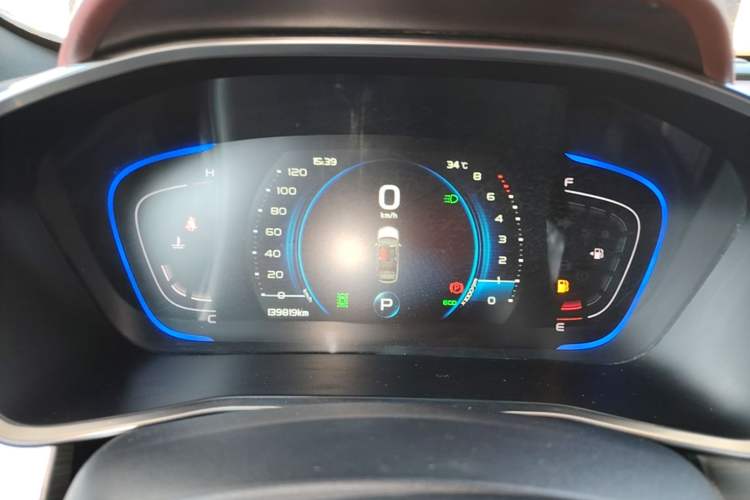 Used Geely Auto Coolray 2019 Sport Model 260T DCT Battle China V Standard Instrument Cluster