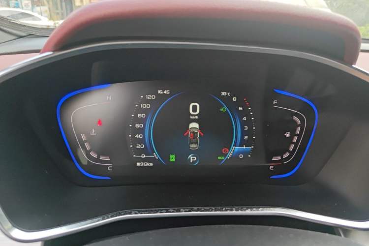 Used Geely Auto Coolray 2019 Sport Version 260T DCT Battle China VI Standard Instrument Cluster