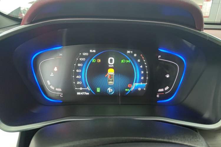 Used Geely Auto Coolray 2019 Sport Model 260T DCT Battle China V Standard Instrument Cluster