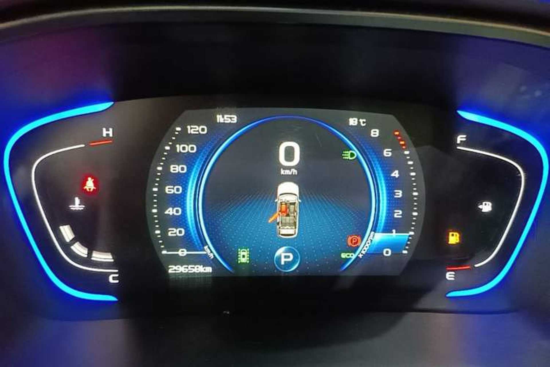 Used Geely Auto Coolray 2019 Sport Model 260T DCT Battle China V Standard Instrument Cluster