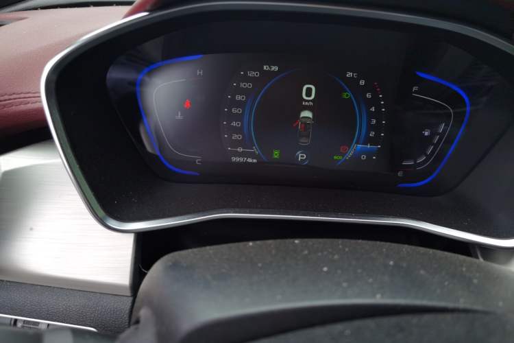 Used Geely Auto Coolray 2019 Sport Model 260T DCT Battle China V Standard Odometer Close Up