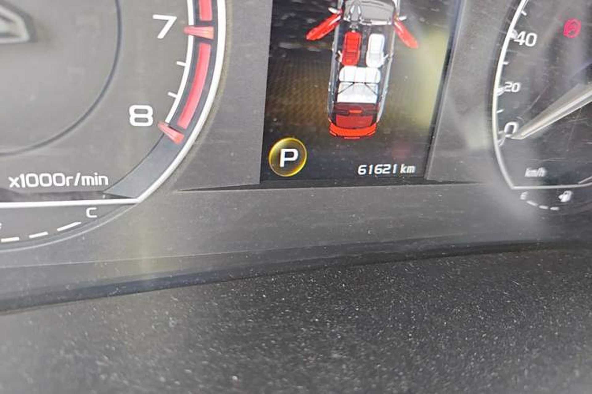 Used Geely Auto Coolray 2019 260T DCT Knight China VI Standard Odometer Close Up