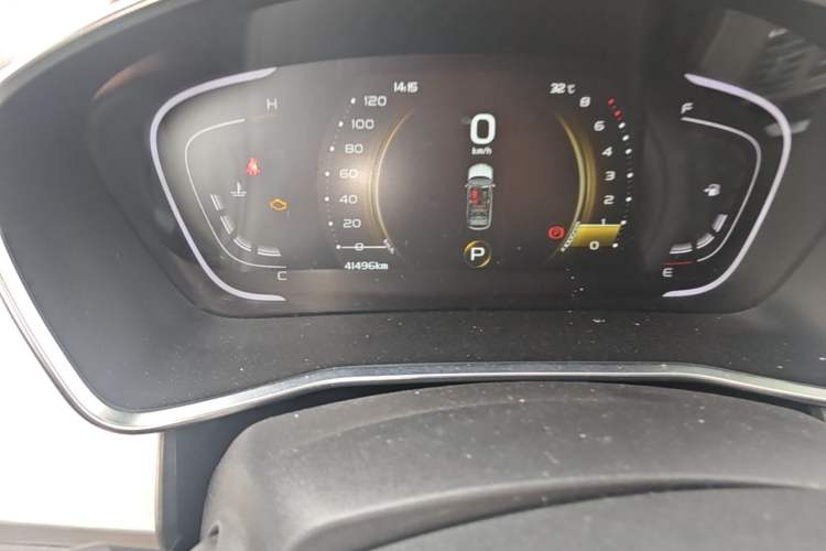 Used Geely Auto Coolray 2019 260T DCT Explorer China V Standard Odometer Close Up