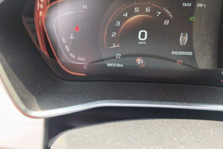 Used Geely Auto Coolray 2019 260T DCT Explorer China VI Standard Odometer Close Up