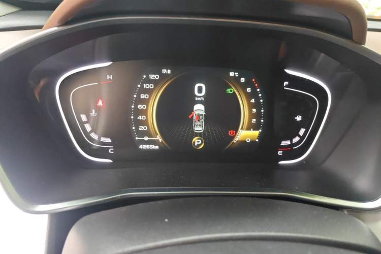 Used Geely Auto Coolray 2019 260T DCT Explorer China VI Standard Odometer Close Up