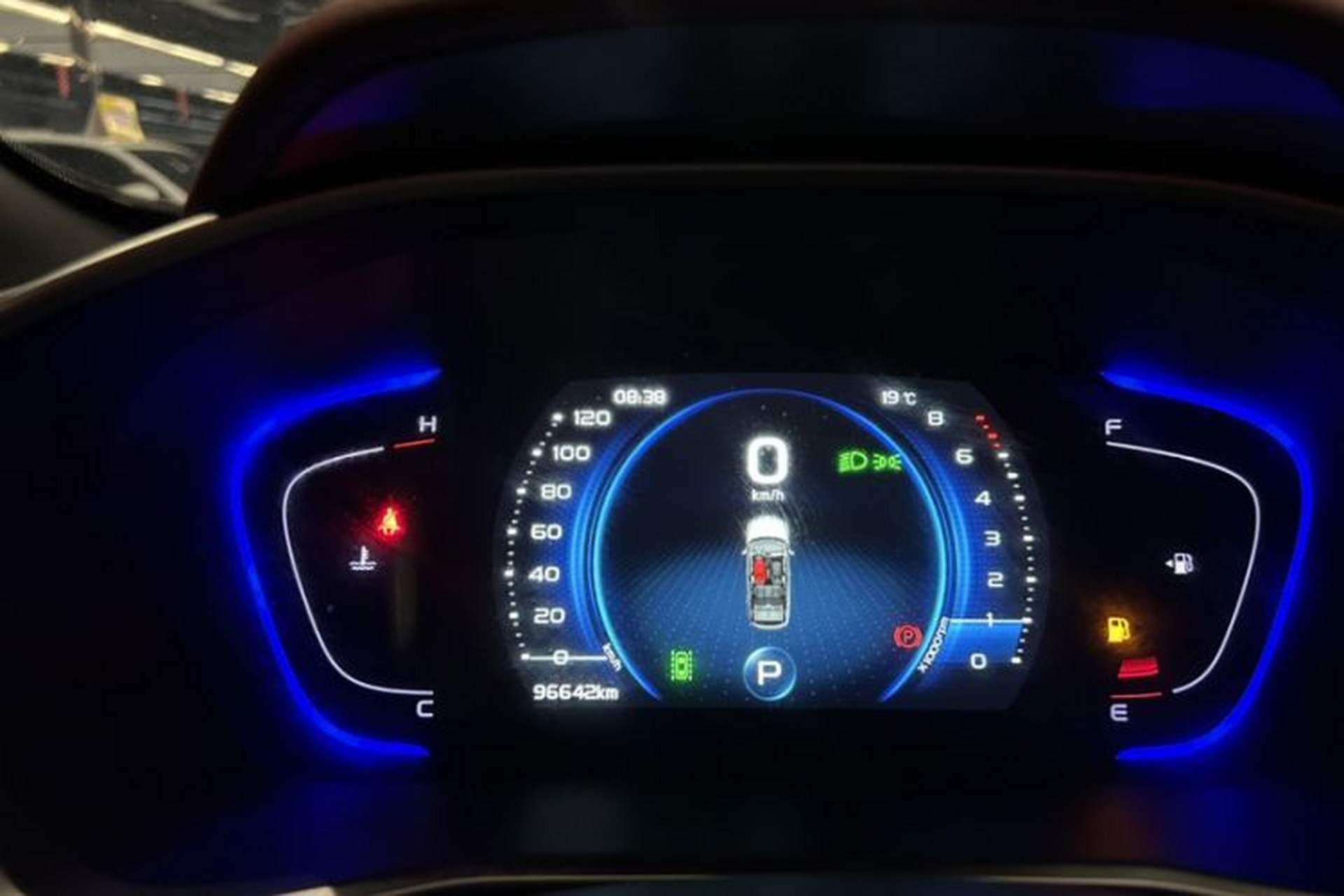 Used Geely Auto Coolray 2019 Sport Model 260T DCT Battle China V Standard Odometer Close Up