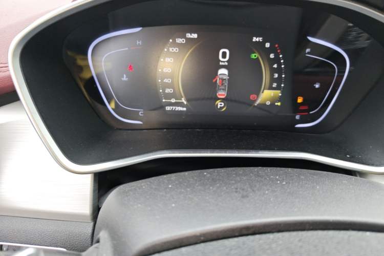 Used Geely Auto Coolray 2019 Sport Version 260T DCT Explorer China VI Standard Odometer Close Up