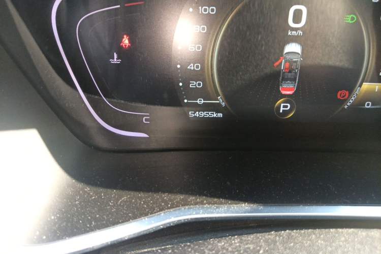 Used Geely Auto Coolray 2019 Sport Model 260T DCT Battle China V Standard Odometer Close Up