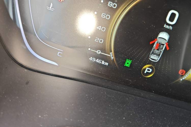 Used Geely Auto Coolray 2019 Sport Model 260T DCT Battle China V Standard Odometer Close Up