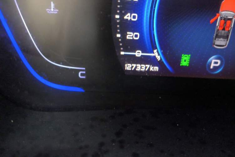 Used Geely Auto Coolray 2019 Sport Version 260T DCT Battle China VI Standard Odometer Close Up