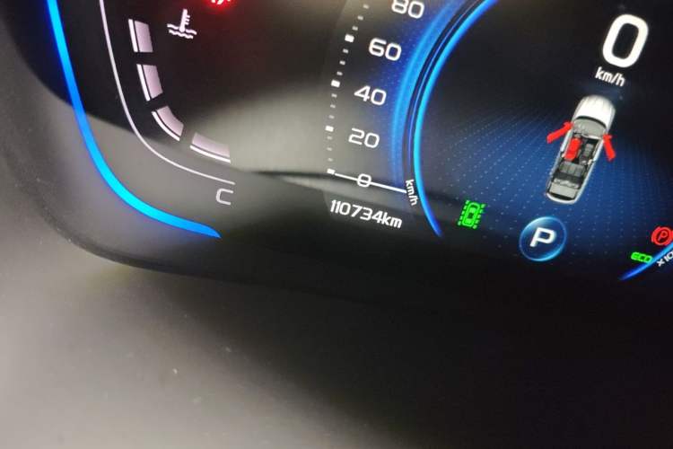 Used Geely Auto Coolray 2019 Sport Model 260T DCT Battle China V Standard Odometer Close Up