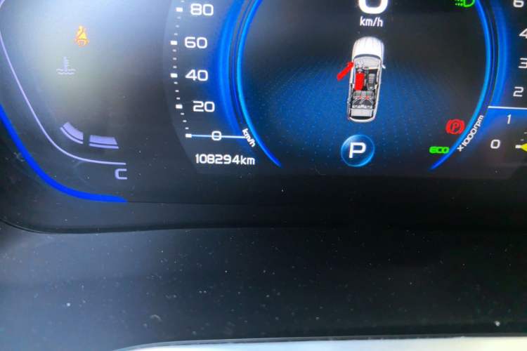 Used Geely Auto Coolray 2019 Sport Version 260T DCT Explorer China VI Standard Odometer Close Up