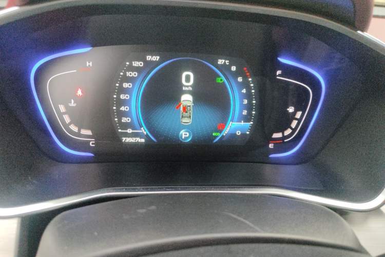 Used Geely Auto Coolray 2019 Sport Model 260T DCT Battle China V Standard Odometer Close Up