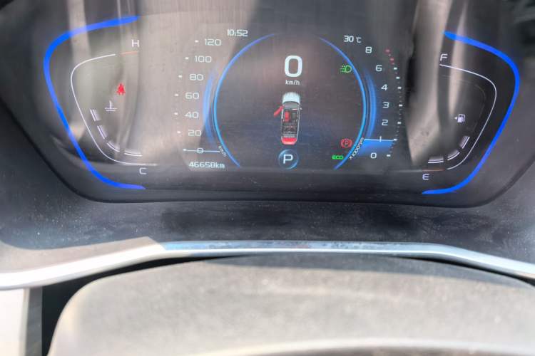 Used Geely Auto Coolray 2019 Sport Version 260T DCT Explorer China VI Standard Odometer Close Up