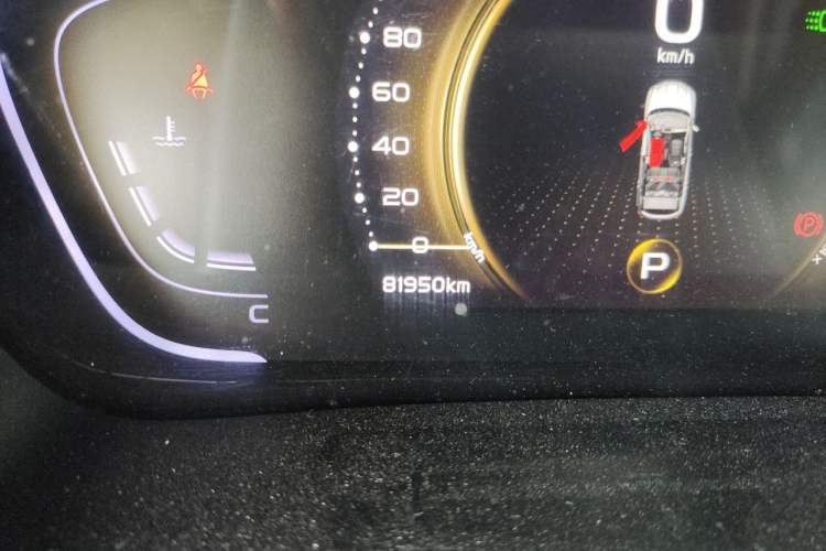 Used Geely Auto Coolray 2019 260T DCT Explorer China VI Standard Odometer Close Up