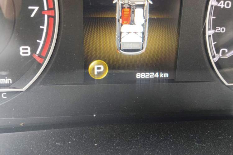 Used Geely Auto Coolray 2019 260T DCT Knight China V Standard Odometer Close Up