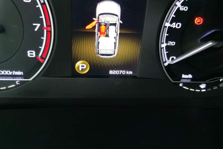 Used Geely Auto Coolray 2019 260T DCT Knight China VI Standard Odometer Close Up