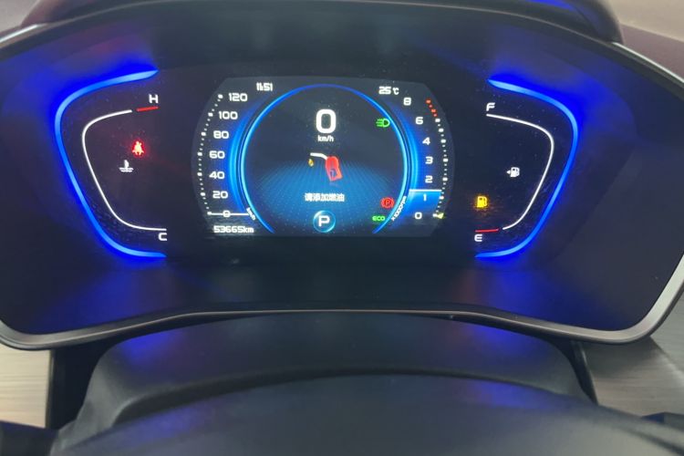 Used Geely Auto Coolray 2019 Sport Version 260T DCT Battle China VI Standard Odometer Close Up