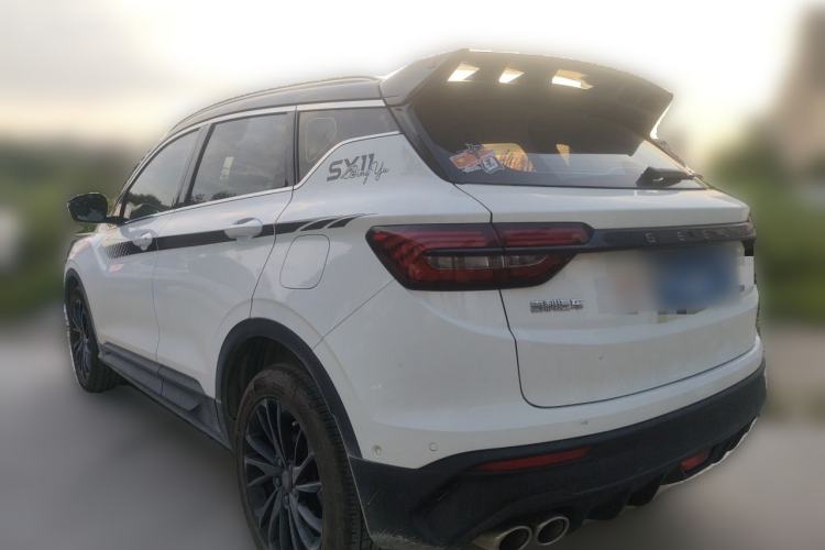 Used Geely Auto Coolray 2019 Sport Model 260T DCT Battle China V Standard Rear Left 45 Deg