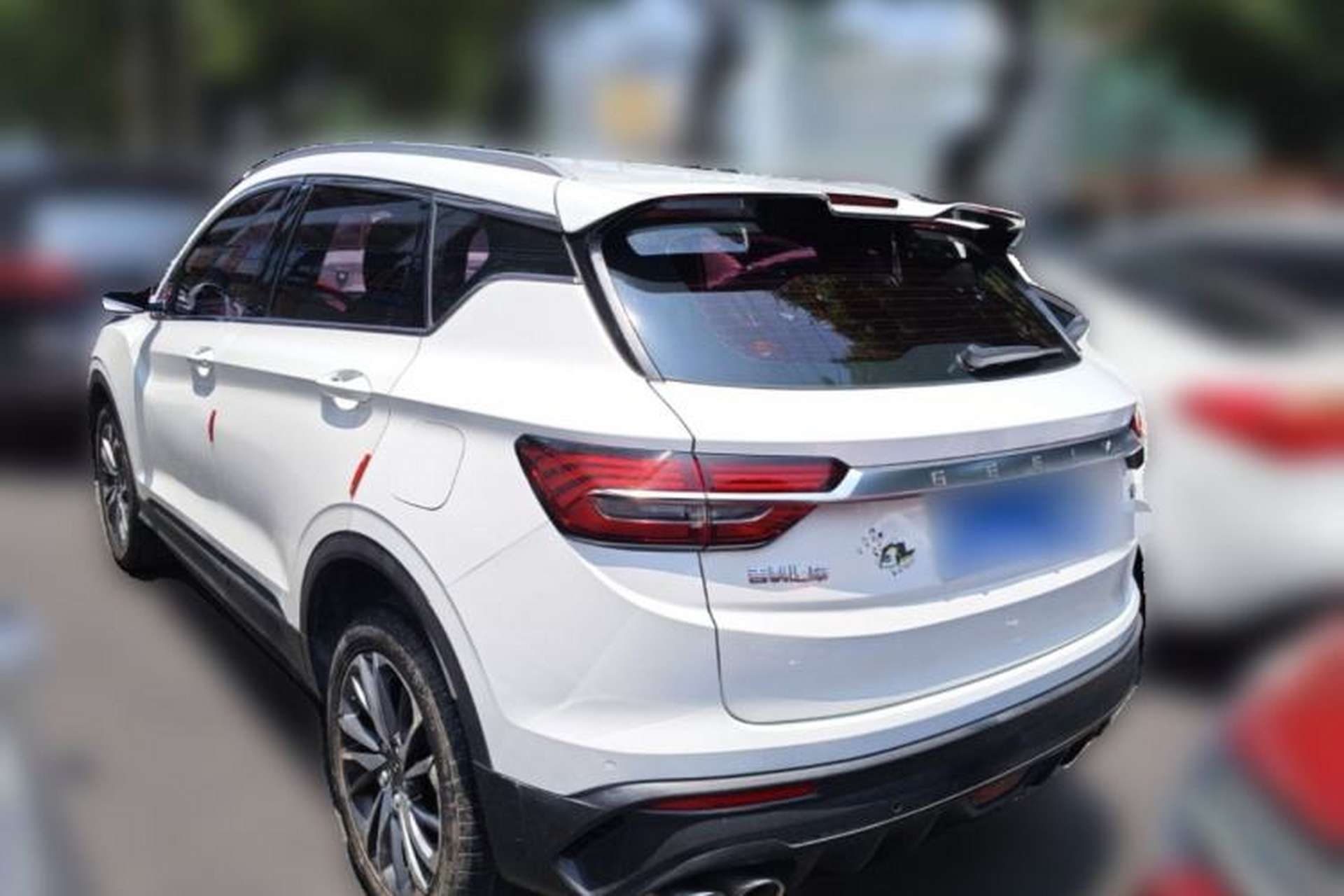 Used Geely Auto Coolray 2019 Sport Model 260T DCT Patrol China V Standard Rear Left 45 Deg