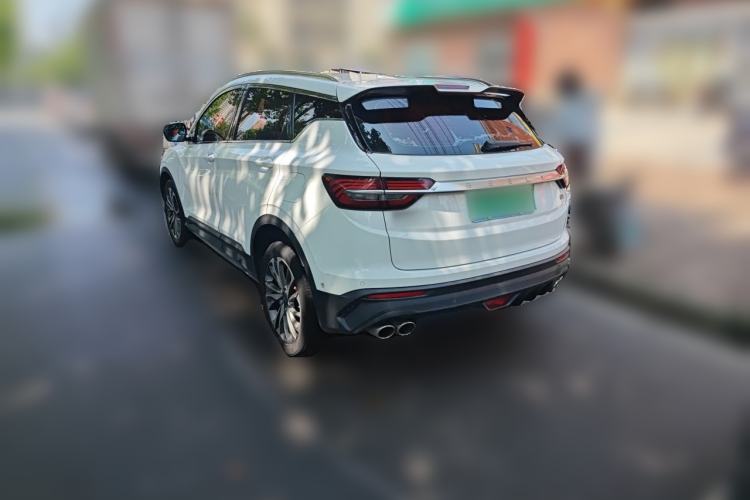 Used Geely Auto Coolray 2019 Sport Model 260T DCT Battle China V Standard Rear Left 45 Deg