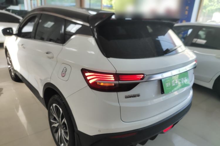 Used Geely Auto Coolray 2019 Sport Model 260T DCT Patrol China V Standard Rear Left 45 Deg