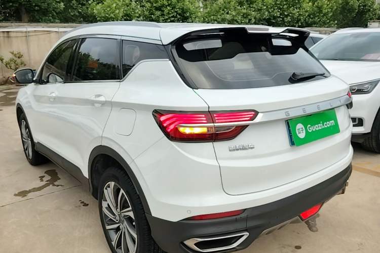 Used Geely Auto Coolray 2019 260T DCT Knight China V Standard Rear Left 45 Deg