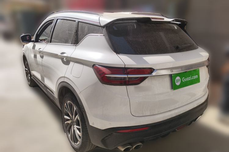 Used Geely Auto Coolray 2019 Sport Model 260T DCT Battle China V Standard Rear Left 45 Deg