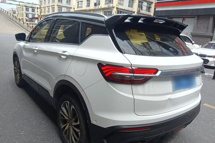 Used Geely Auto Coolray 2019 Sport Model 260T DCT Battle China V Standard Rear Left 45 Deg