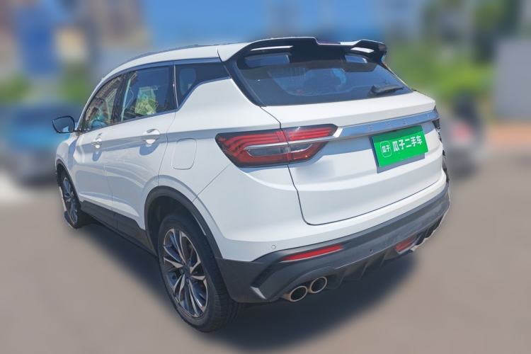 Used Geely Auto Coolray 2019 Sport Model 260T DCT Patrol China V Standard Rear Left 45 Deg