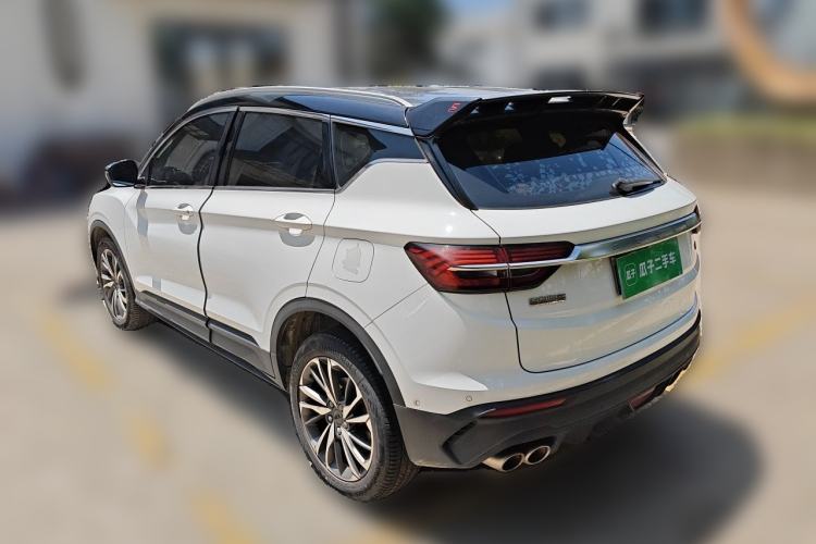 Used Geely Auto Coolray 2019 Sport Model 260T DCT Battle China V Standard Rear Left 45 Deg