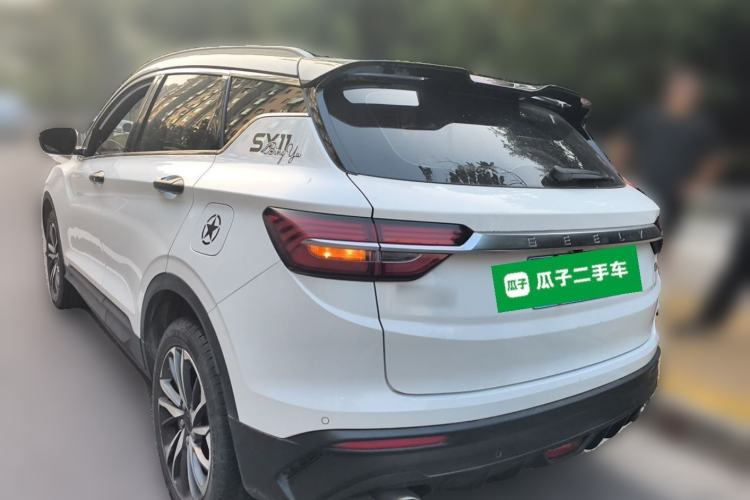 Used Geely Auto Coolray 2019 Sport Model 260T DCT Patrol China V Standard Rear Left 45 Deg