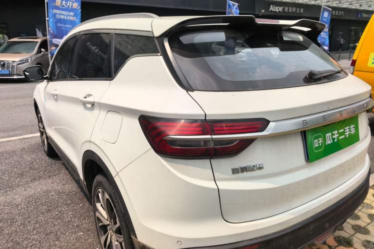 Used Geely Auto Coolray 2019 Sport Version 260T DCT Explorer China VI Standard Rear Left 45 Deg