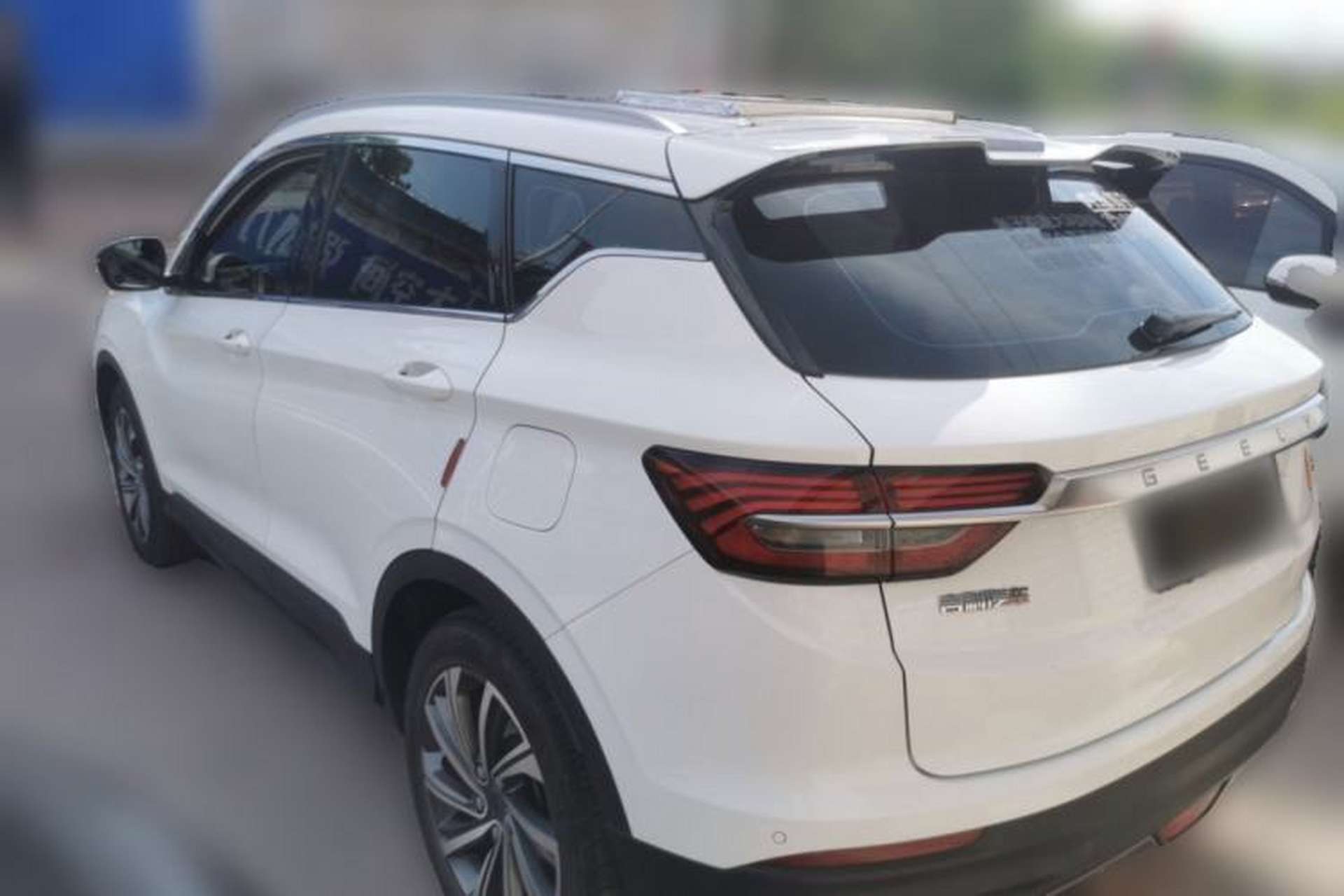 Used Geely Auto Coolray 2019 Sport Model 260T DCT Battle China V Standard Rear Left 45 Deg