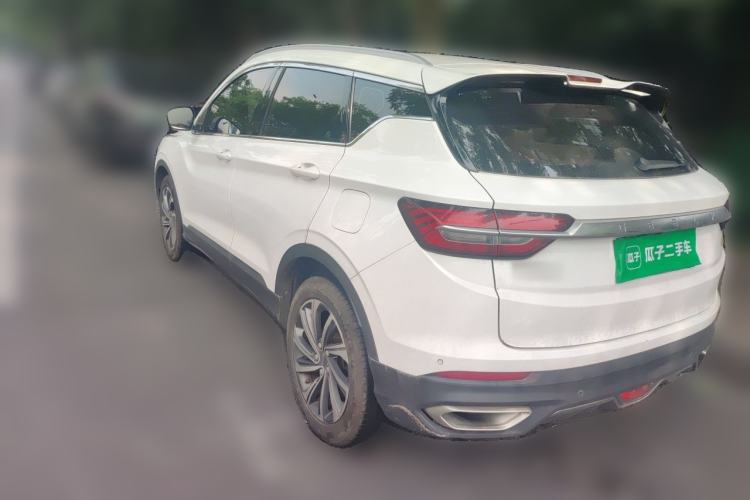 Used Geely Auto Coolray 2019 260T DCT Explorer China VI Standard Rear Left 45 Deg