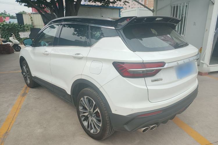 Used Geely Auto Coolray 2019 Sport Model 260T DCT Battle China V Standard Rear Left 45 Deg
