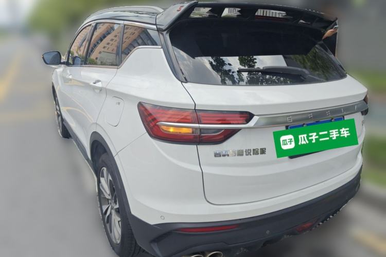 Used Geely Auto Coolray 2019 Sport Model 260T DCT Patrol China V Standard Rear Left 45 Deg