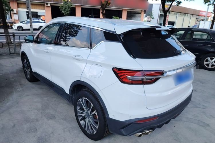 Used Geely Auto Coolray 2019 Sport Model 260T DCT Battle China V Standard Rear Left 45 Deg