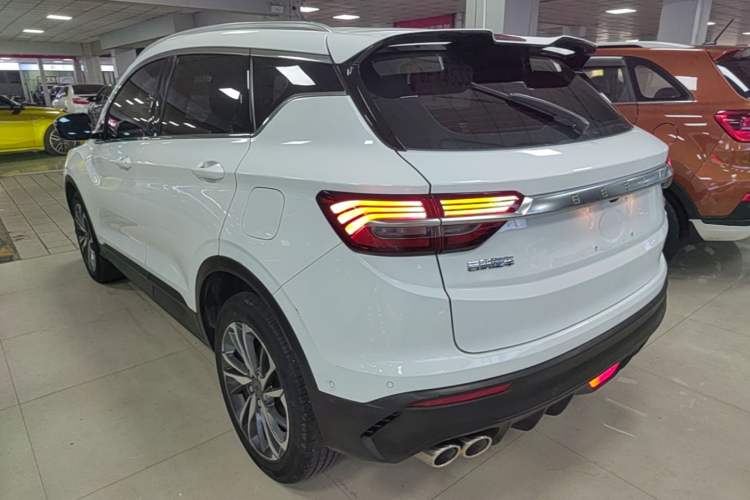Used Geely Auto Coolray 2019 Sport Model 260T DCT Battle China V Standard Rear Left 45 Deg