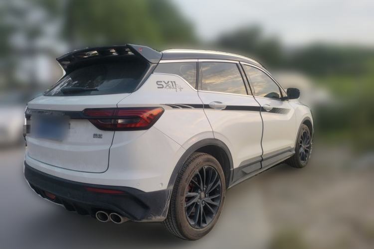 Used Geely Auto Coolray 2019 Sport Model 260T DCT Battle China V Standard Rear Right 45 Deg