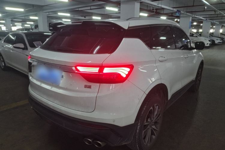 Used Geely Auto Coolray 2019 Sport Version 260T DCT Explorer China VI Standard Rear Right 45 Deg