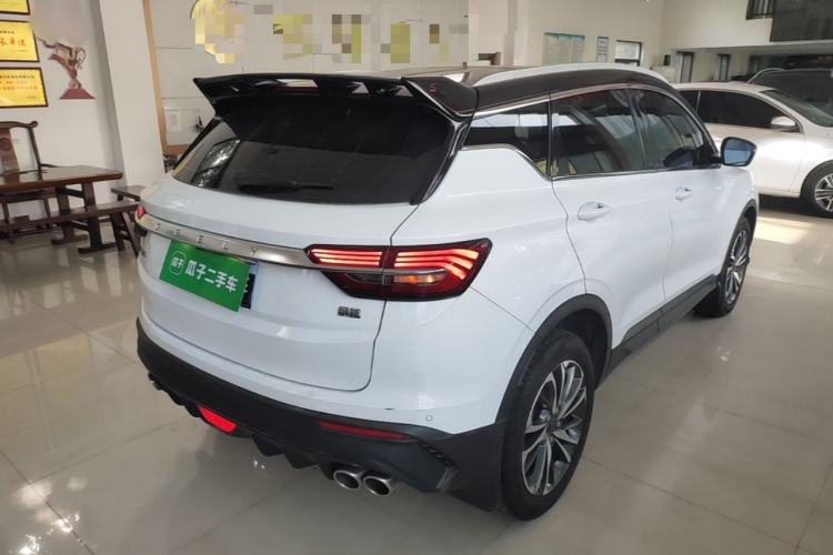 Used Geely Auto Coolray 2019 Sport Model 260T DCT Patrol China V Standard Rear Right 45 Deg