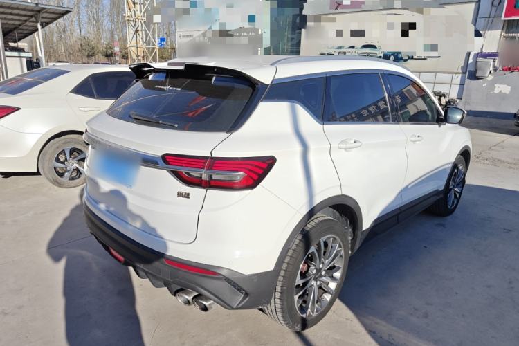 Used Geely Auto Coolray 2019 Sport Model 260T DCT Patrol China V Standard Rear Right 45 Deg