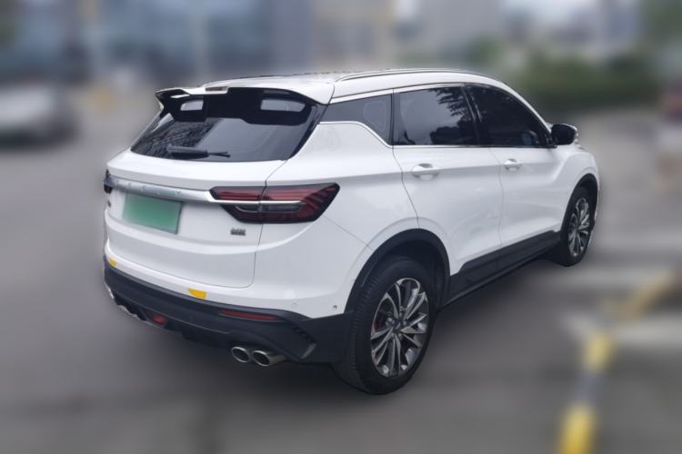 Used Geely Auto Coolray 2019 Sport Model 260T DCT Battle China V Standard Rear Right 45 Deg