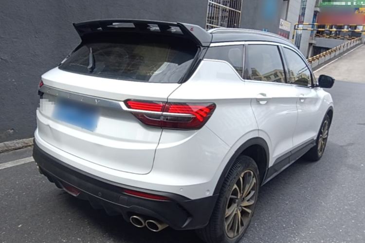 Used Geely Auto Coolray 2019 Sport Model 260T DCT Battle China V Standard Rear Right 45 Deg
