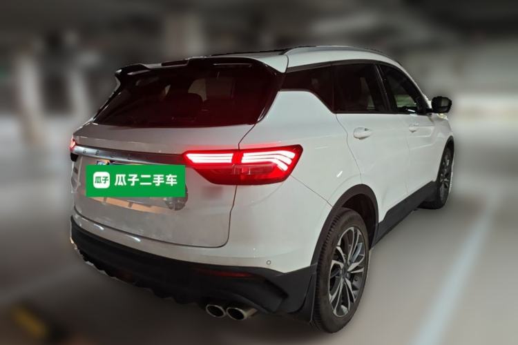 Used Geely Auto Coolray 2019 Sport Model 260T DCT Patrol China V Standard Rear Right 45 Deg