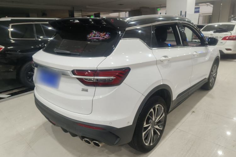 Used Geely Auto Coolray 2019 Sport Model 260T DCT Battle China V Standard Rear Right 45 Deg