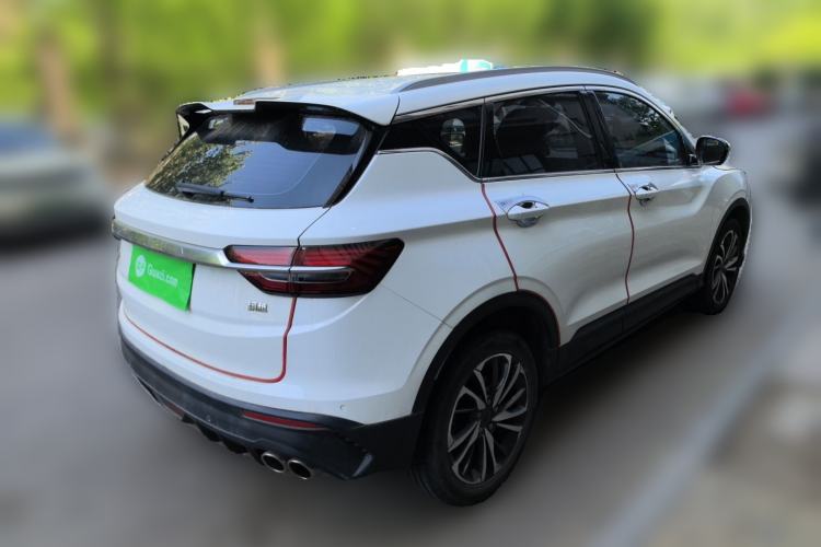 Used Geely Auto Coolray 2019 Sport Version 260T DCT Explorer China VI Standard Rear Right 45 Deg