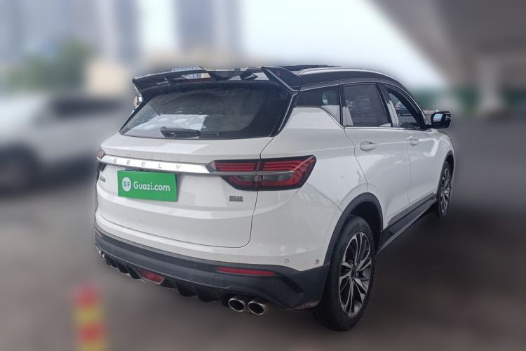 Used Geely Auto Coolray 2019 Sport Model 260T DCT Battle China V Standard Rear Right 45 Deg